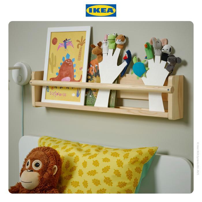 Ikea Titta Djur Boneka Jari Berbagai Hewan Isi 10Pcs Pasti Promo