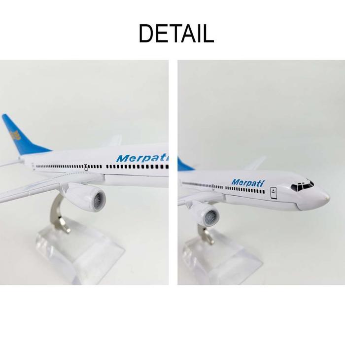 Mainan Pesawat Die Cast/ Miniatur Pesawat Merpati/ Mainan Miniatur Die Cast Pesawat Terbang Merpati