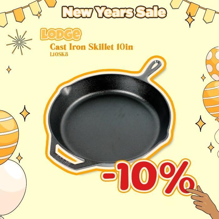 Lodge 30.48 cm Cast Iron Skillet (L10SK3)