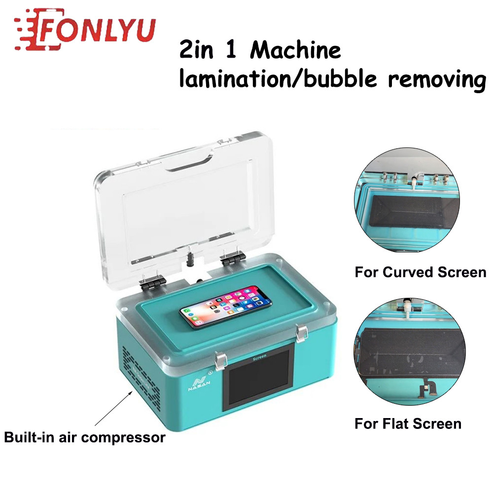FLASH SALE    NASAN NA-SUPA LITE Mini Vacuum LCD Laminating Bubble Remove Machine No Need Air Compre