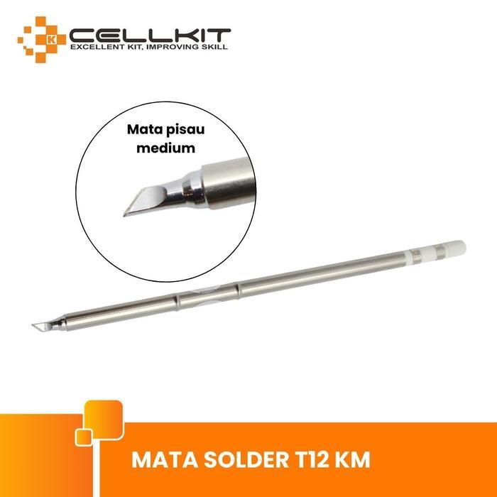 Terlaris CELLKIT Mata Solder T12 ILS Lancip, JL02 Bengkok, K Pisau, KS Pisau Kecil Seri T12D T12x