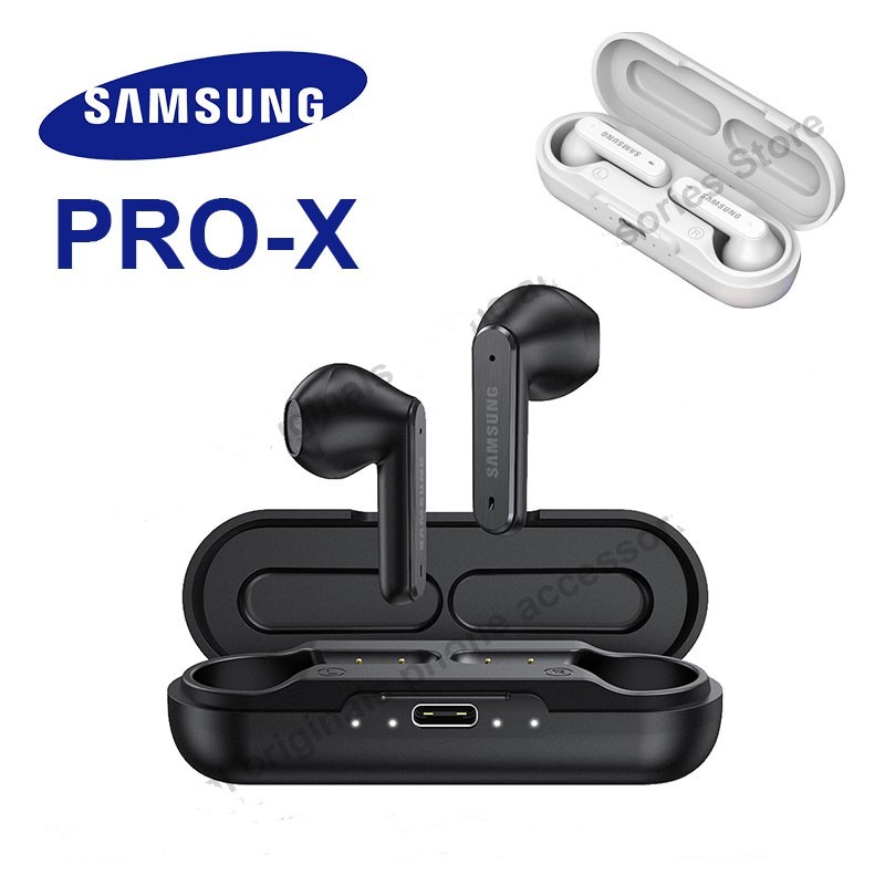100% Original  Galaxy Pro X Wireless Bluetooth headset sports Headphone music bass earbuds with mic 
