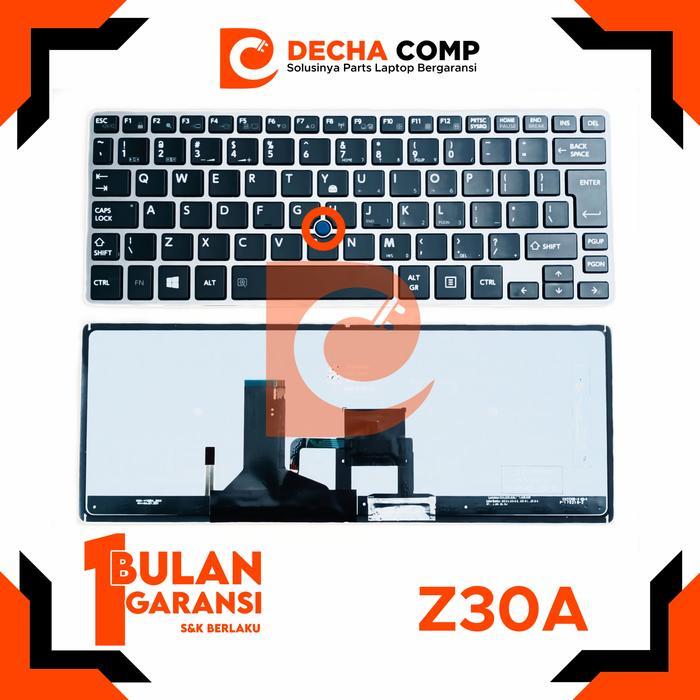 Keyboard Toshiba Portege Z30 Z30-A Z30-B Z30T-Z Pointer + Backlight