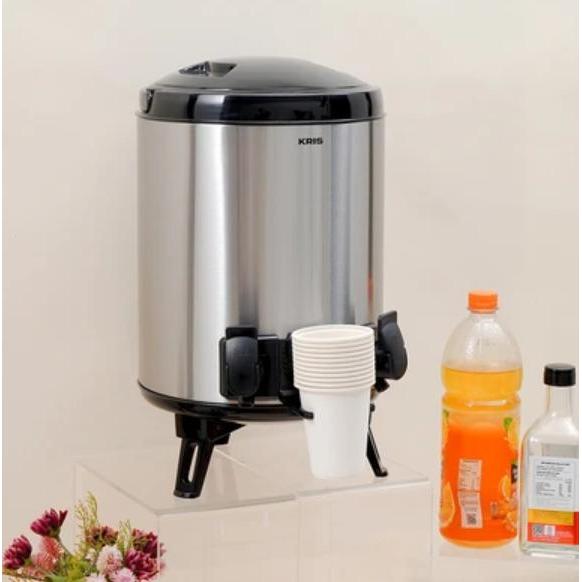 Kris Termos Air Panas 9,5 Liter Stainless Steel Teko Vacuum Flask Aluminium