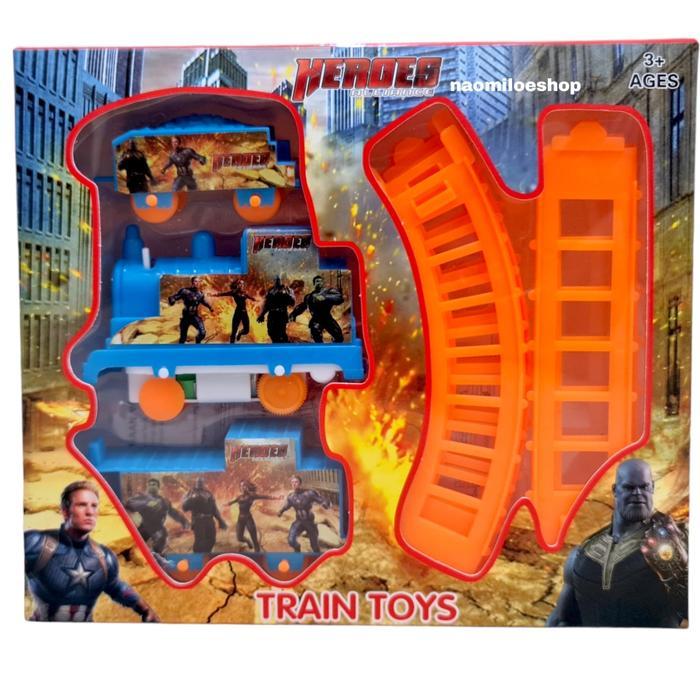 Mainan kereta api frozen mainan anak perempuan frozen kado anak