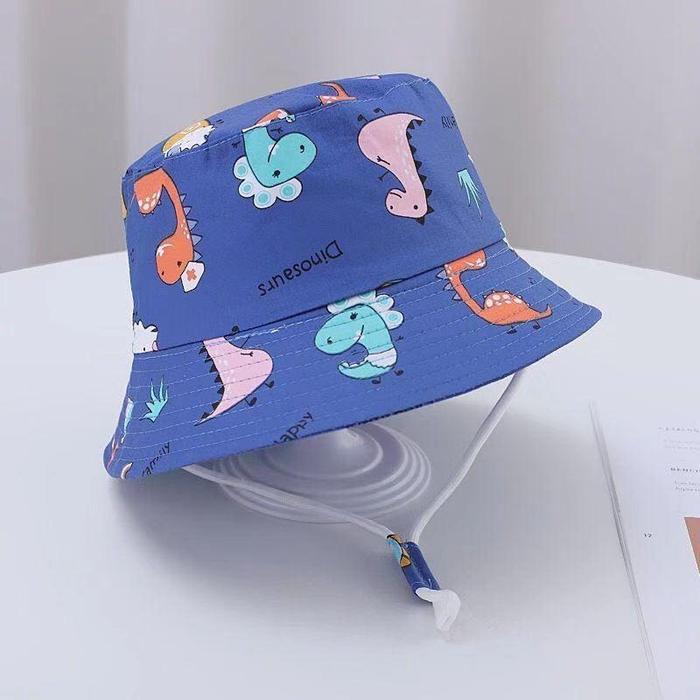 SB Topi Bucket Hat Motif Lucu Topi Pantai Anak Untuk Anak Laki-Laki Dan Perempuan
