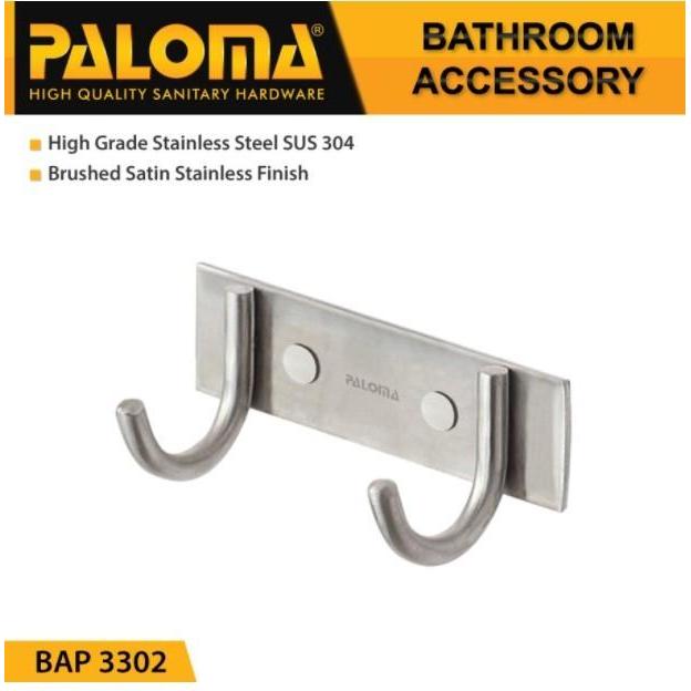 Kapstok Gantungan Baju Handuk Rak Hanger Mandi Kait Paloma Bap 3302 / Bap 3303 / Bap 3304 / Bap 3305