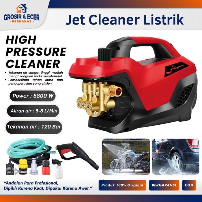 Jet Cleaner / Alat steam cuci motor & mobil Jet Cleaner Fligman / Mesin Jet Cleaner 600W Alat
