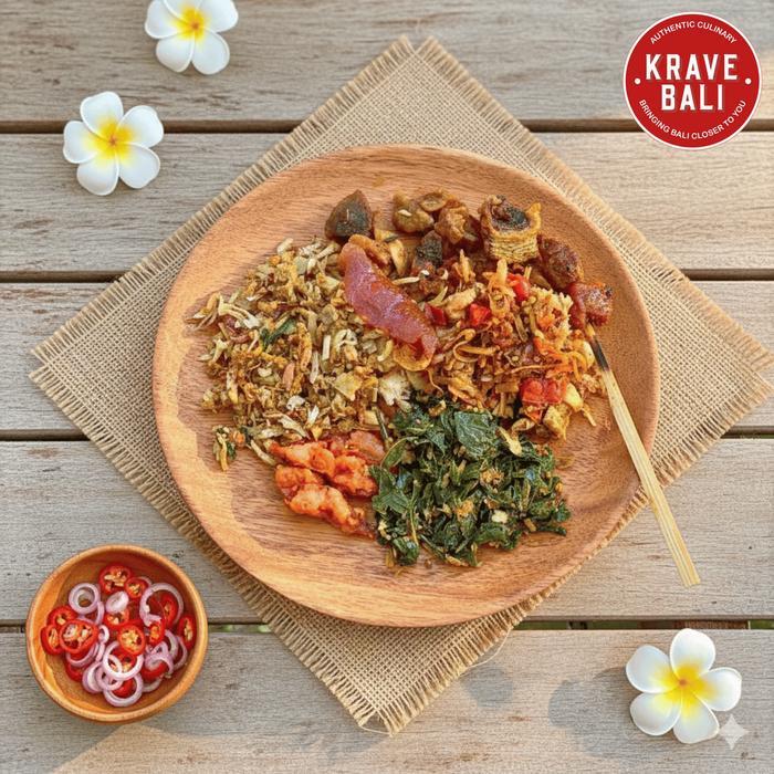 Krave Bali Bigul Pan Ana Babi Guling Komplit 175 Gram - Makanan Khas Bali Asli