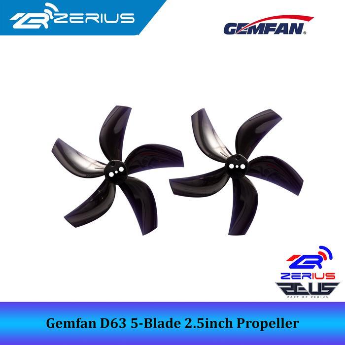 GEMFAN D63 DUCTED 63MM 2.5INCH 5-BLADE 2.5 INCH CINEWHOOP PROPELLER