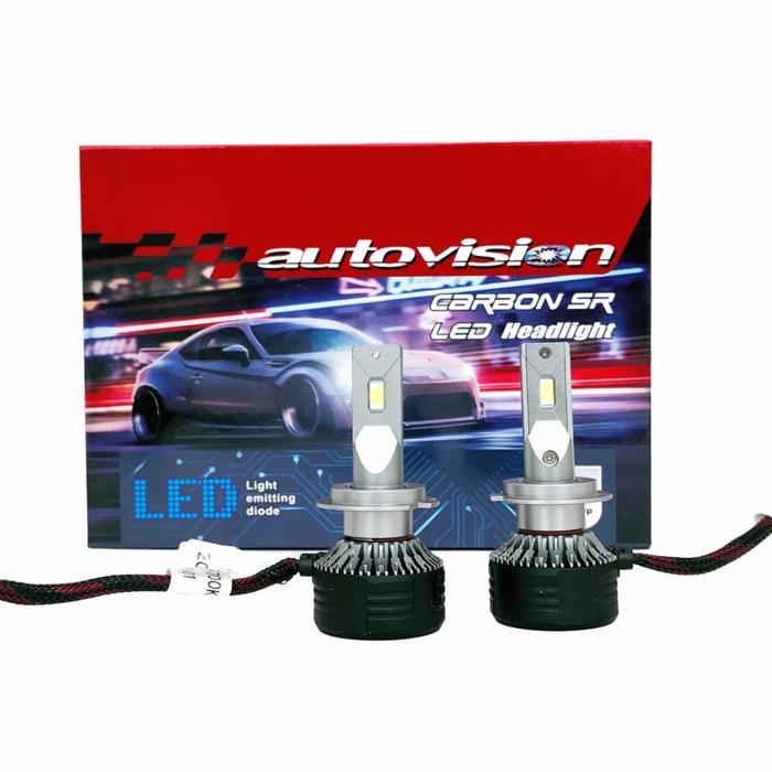 Bohlam Lampu LED Mobil Autovision Carbon SR H7 50 Watt 5700 Kelvin