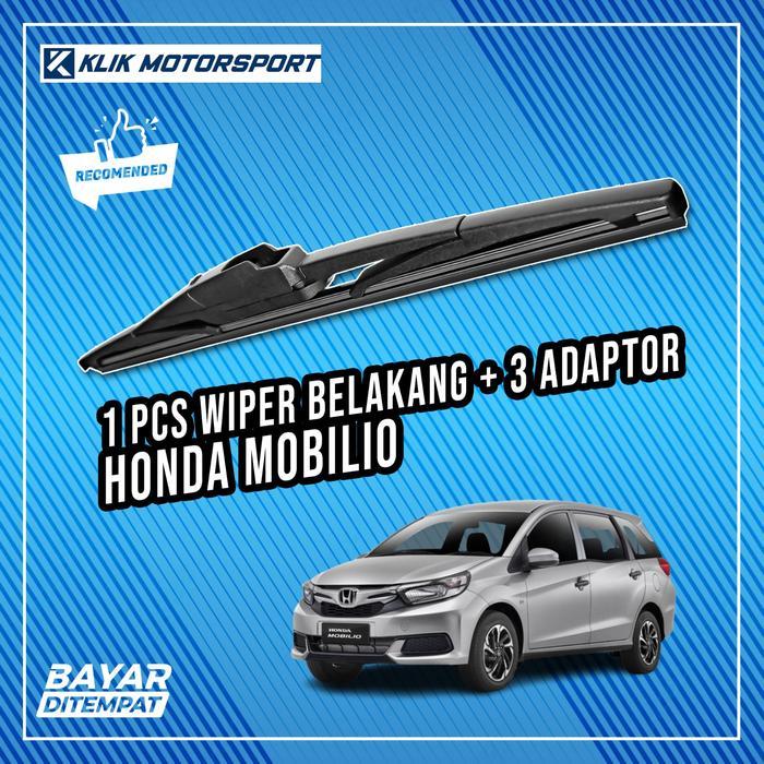 Wiper Kaca Belakang Mobil Honda Mobilio - Rear Wiper Karet Kaca Belakang Mobil Model Oem Gratis 3