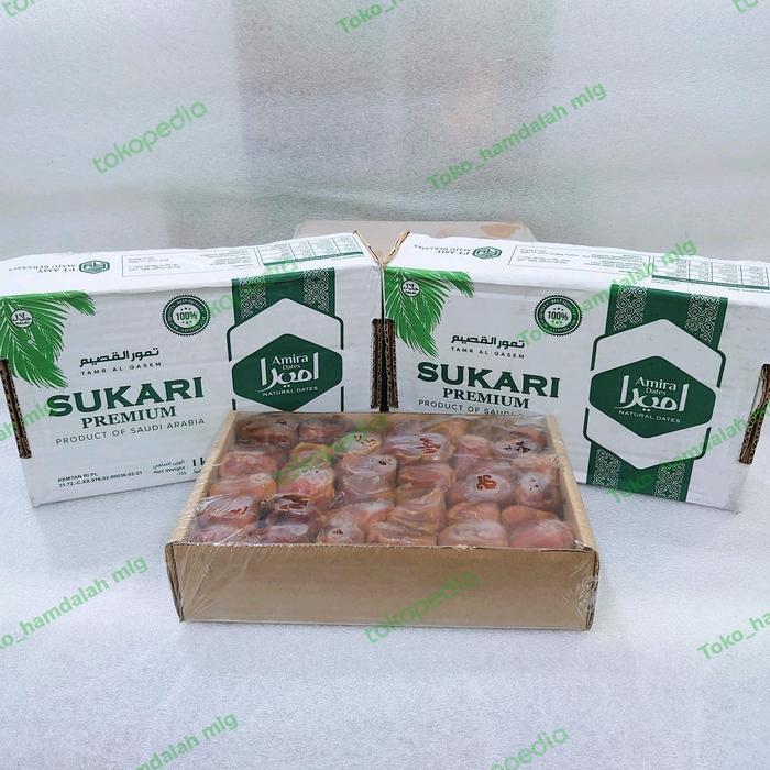 Kurma Sukari Premium Amira 1Kg Kurma Madinah