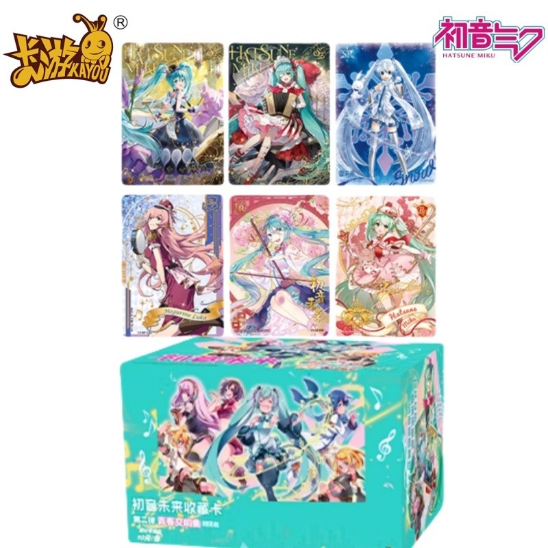 KAYOU Genuine Hatsune Miku Card First Package Series Animation Game Collection Card SE Peripheral