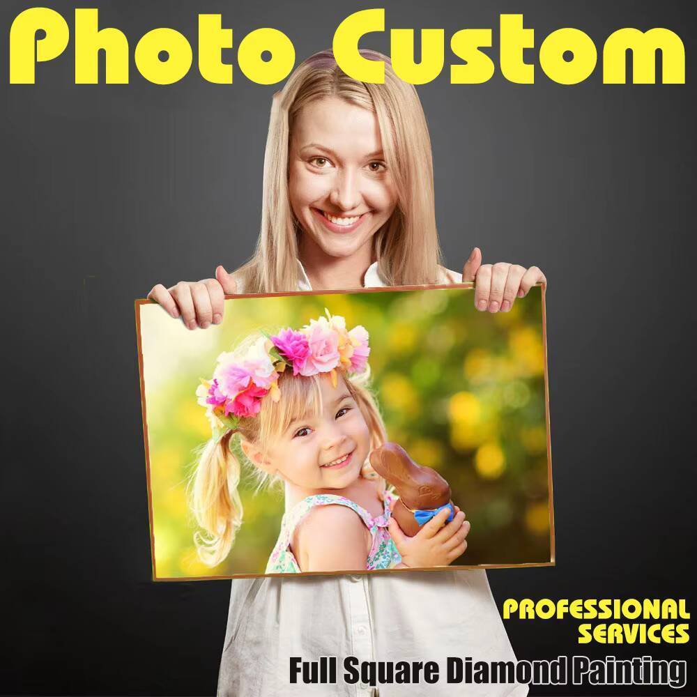 Huacan Photo Custom Diamond Painting Stitch Full Picture Of Rhinestone Diy Diamond Mosaic Diamond