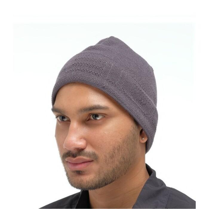 Eiger Topi Kupluk A290 Grey K. Quill Beanies Untuk Hiking & Kemping Lindungi Kepala Dari Udara