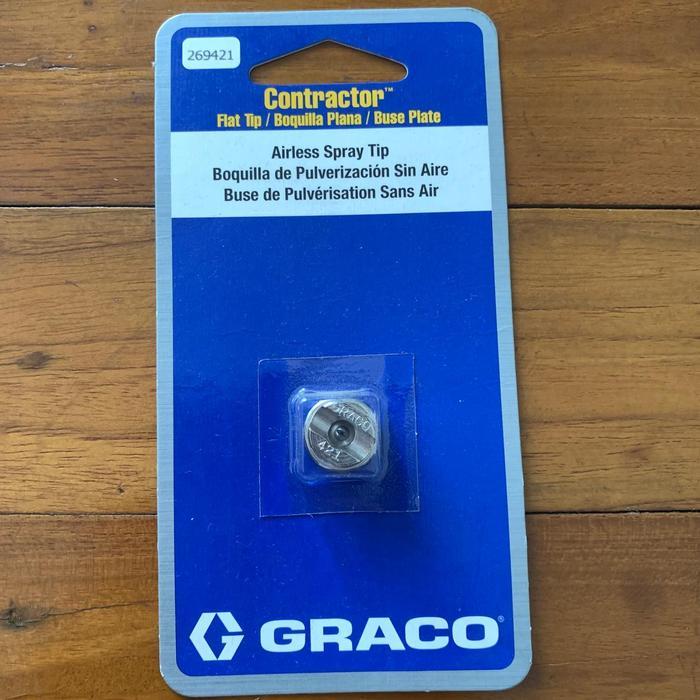 Graco Contractor Flat Tip 421 airless spray gun