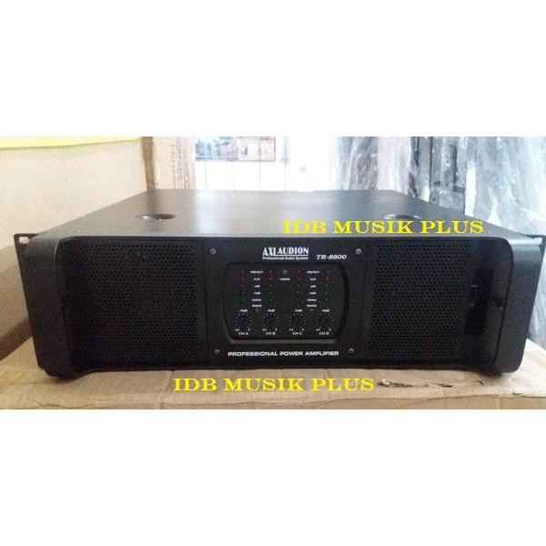 Power 4 Channel Class Td Axl Audion Tr8800 Tr 8800 Original Axl Audion