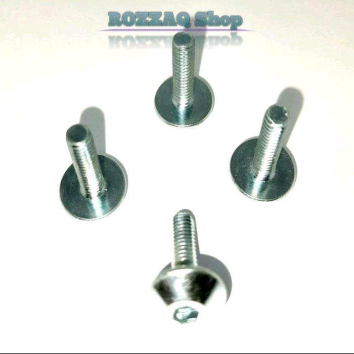 "New" 30 PCS BAUT YAMAHA XRIDE BAUT BODY YAMAHA XRIDE BAUT MOTOR XRIDE 5X14 Logam