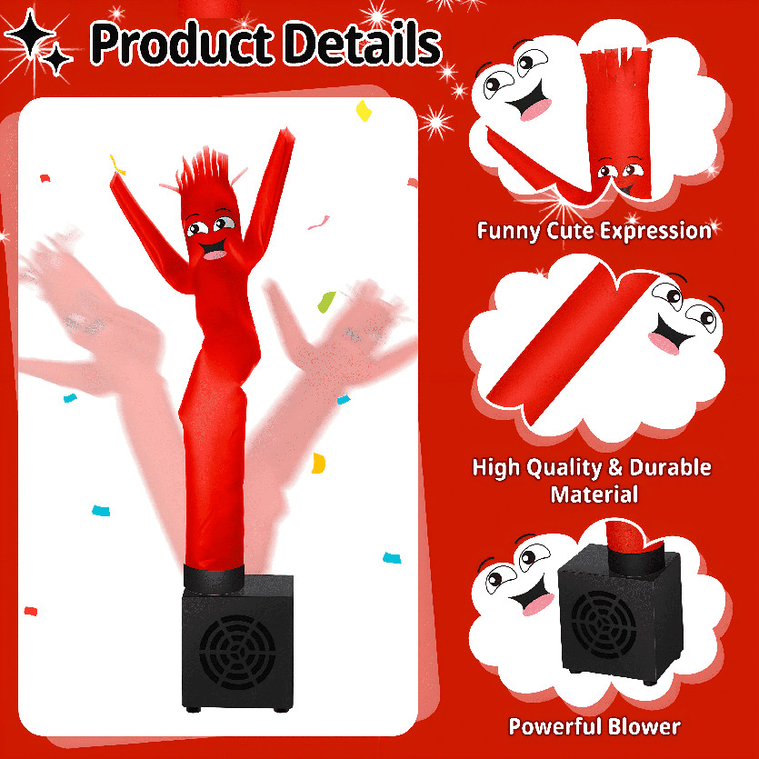 Wholesale Cheap Inflatable Mini Desktop Air Dancer Small Wacky Waving Inflatable Tube Man For Sale
