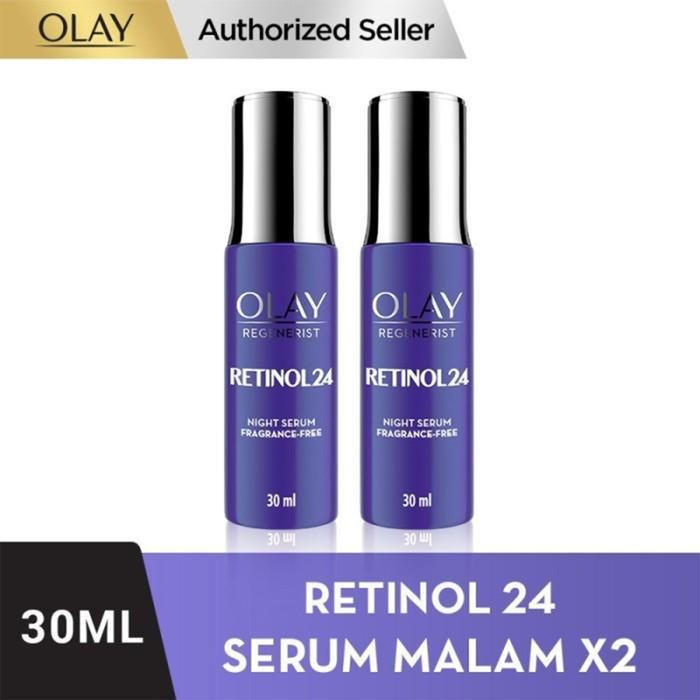 Olay Regenerist Retinol 24 Serum Wajah 30ml Paket Isi 2