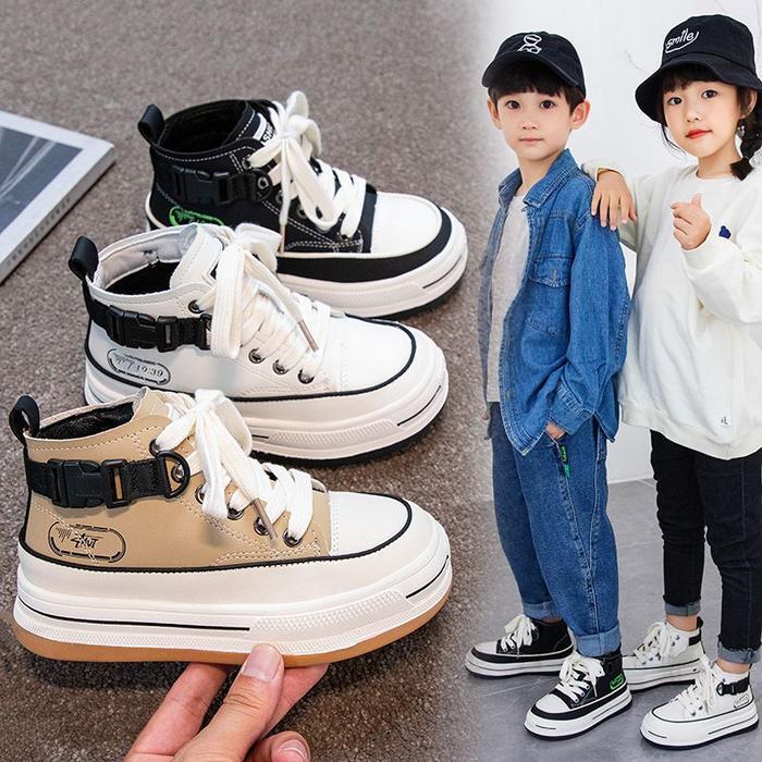 Bata Tomkins - Sepatu Import Boots Kanvas Anak Laki-Laki & Perempuan