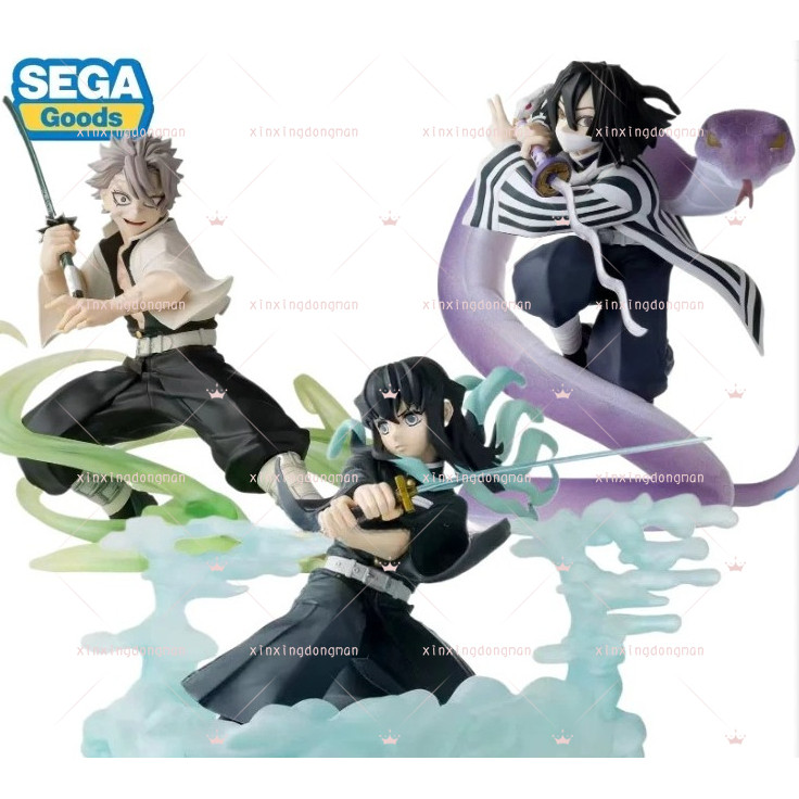 In Stock SEGA Original Anime "Demon Slayer: Kimetsu No Yaiba" Xross Link Figure "Iguro Obanai" -
