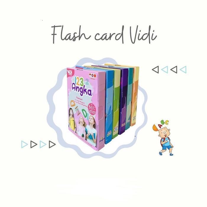 Flash Card Vidi Seri Busy Page Konsep - Mainan Anak Flashcard