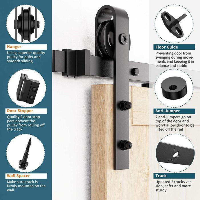 Good For Russian Sliding Door Barn Track Hardware Wood Barn Door Rail Hardware Sliding Door Track