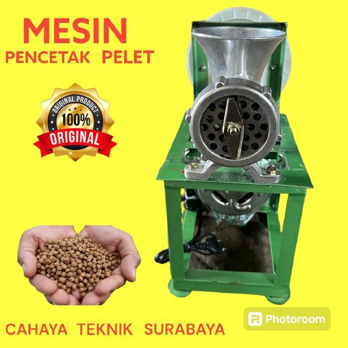 Mesin cetak pelet ikan murah komplit Dinamo 150 watt Mesin cetak pelet pakan ternak serbaguna no 12