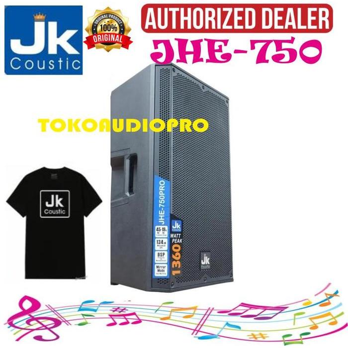 Jk Coustic Jhe-750 15 Inch Speaker Aktif Jk Cosutic Jhe750 Original Co