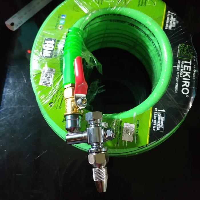 Semprotan Steam Ac Set - Selang Air Tekiro Dan Nozzle Steam AC Tasco