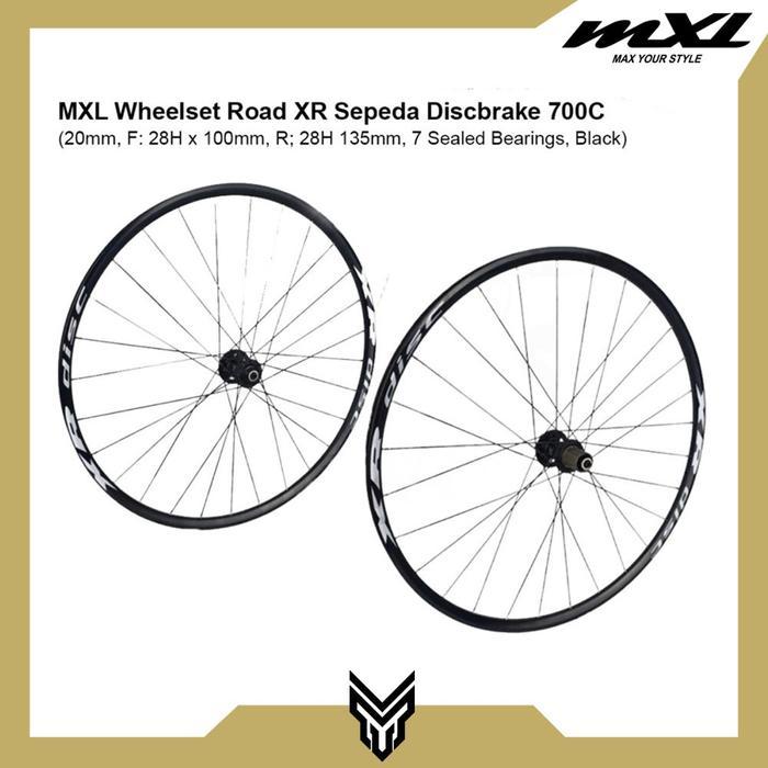 MXL WHEELSET SEPEDA BALAP ROADBIKE XR DISC 20MM 700C