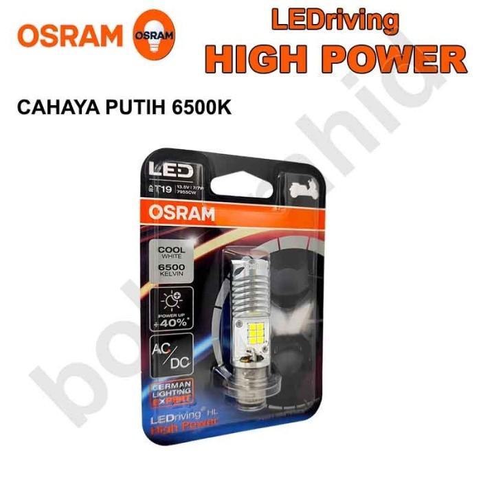 Lampu Motor LED OSRAM JUPITER Z (putih) Bohlam H6 M5 T19 AC DC Gratis Ongkir