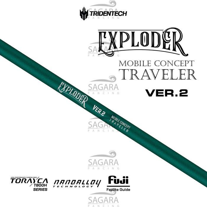 JORAN TRIDENTECH EXPLODER TRAVEL ROD TRIDENTECH JORAN CASTING JORAN LIGHT