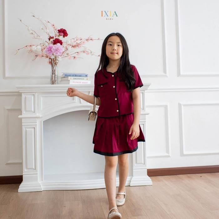 [Ixia Kids] Naomi Set / Imlek 2026 / Baju Couple Ibu Anak Perempuan 1-12 Tahun