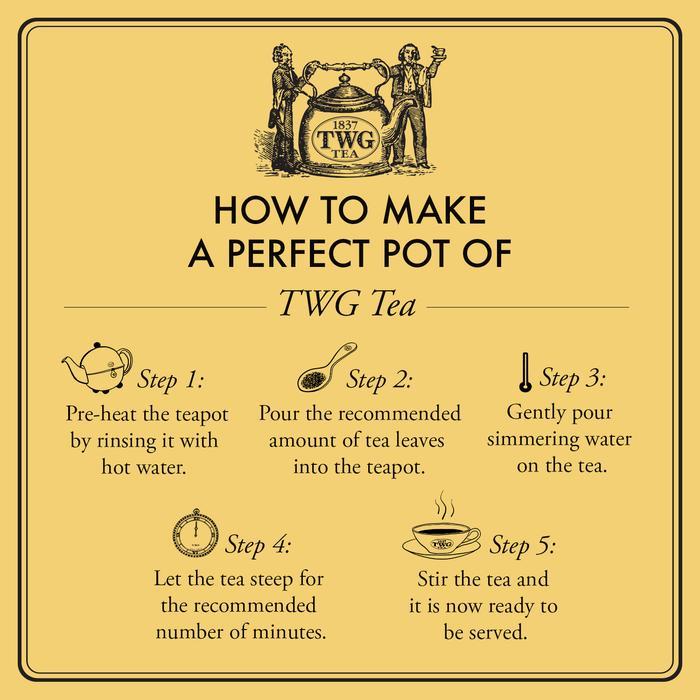 Twg Tea Silver Moon Tea, Haute Couture Tea Tin, 100G Best Seller