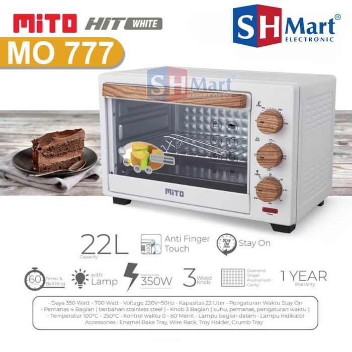 Oven Mito Hit Mo777 Mo 777 Mo-777 22 Liter Garansi Resmi (Medan) Tbk