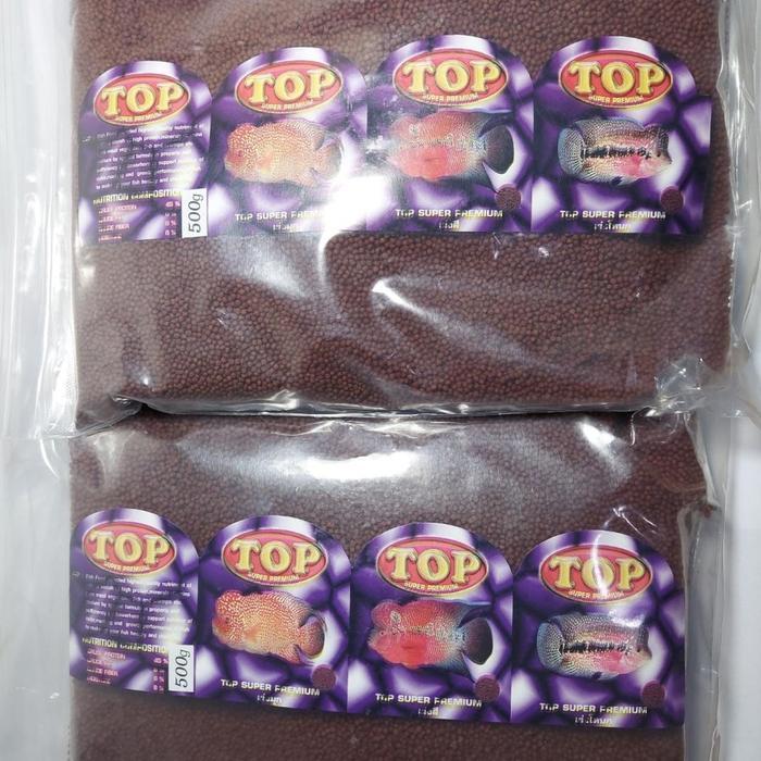PELLET IKAN / PELET LOUHAN TOP SUPER PREMIUM 500GR ORIGINAL THAILAND