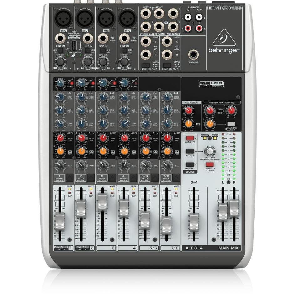 BEHRINGER XENYX Q1204USB MIXER