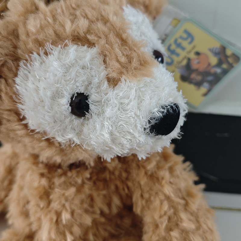 Tokyo Disneyland Duffy Bear Zipper Coin Pouch Cartoon Anime Character Duffy Bear Stuffed Plush Bag