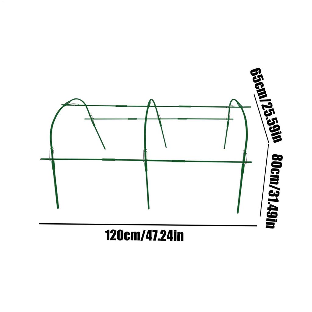 Greenhouse Hoop Grow House Tunnel Multifunctional Planting Hoop Grow Tunnel For Backyard Lawn Garden