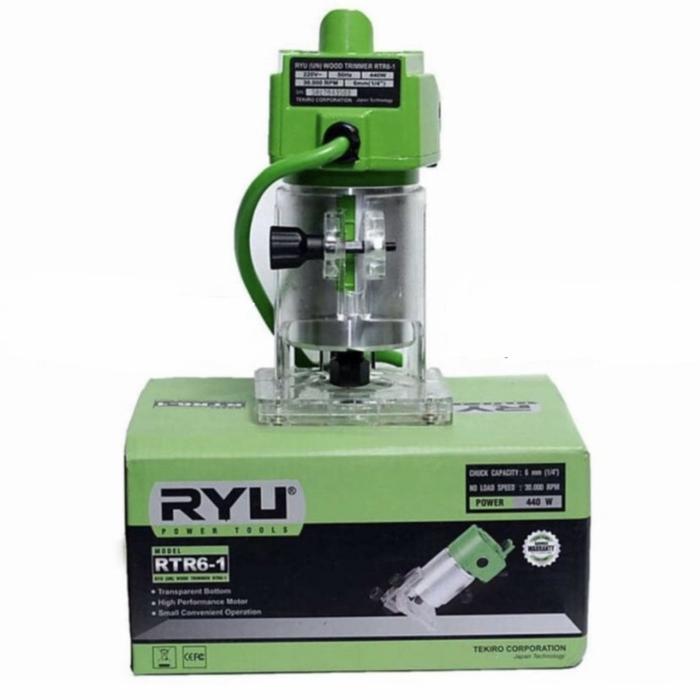 Mesin Router Trimmer Profil Kayu Wood Ryu Rtr6-1 Mesin Profil Kayu Ryu
