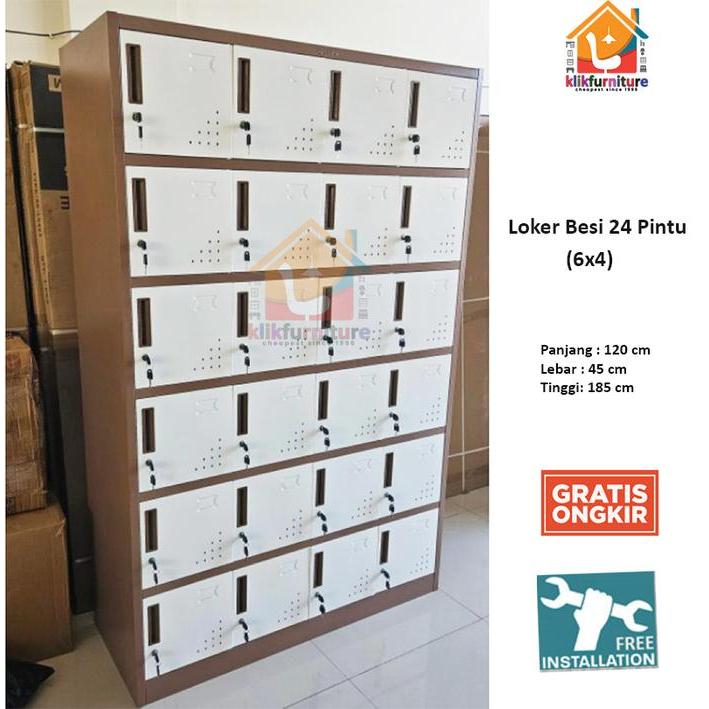 Locker Besi Loker Besi Loker File Besi 24 Pintu Akl24 Terbaru 