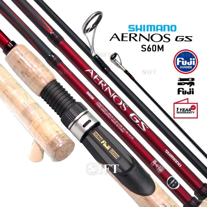 OFF - Joran SHIMANO AERNOS GS [2022] Full Fuji + Seat Galatama Harian