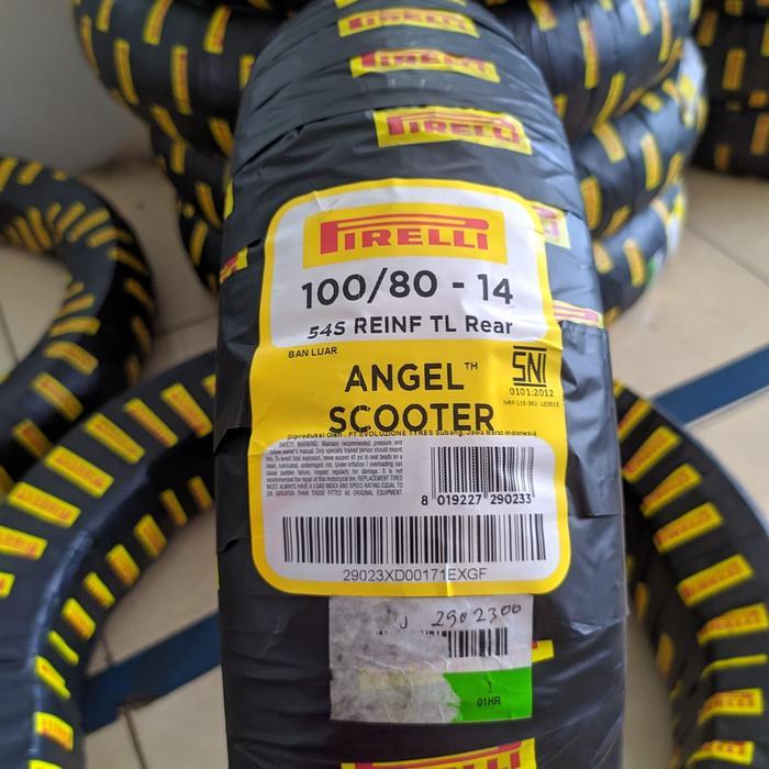 Pirelli Angel Scooter 100/80 - 14 ( Pcx & Other )