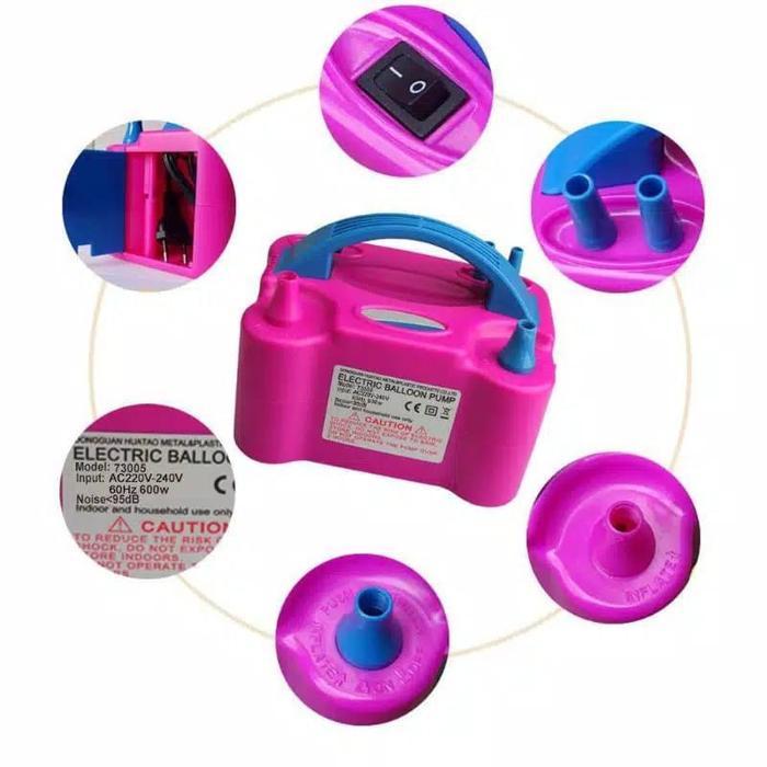 Pompa Balon Elektrik / Pompa Peniup Balon Otomatis / Mesin Pompa Tiup Balon / Electric Baloon Pump /