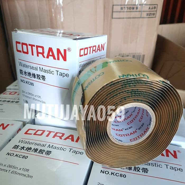 MNTB" ISOLASI RUBBER WATERSEAL COTRAN MASTIC TAPE KC80