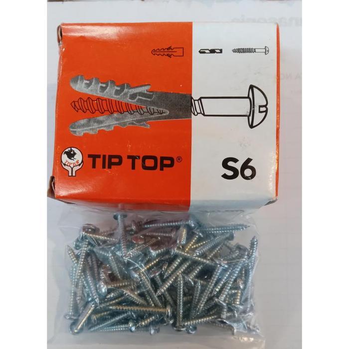 MNTB" FISHER S6 + SKRUP/ FISHER SKRUP S6 100 PCS