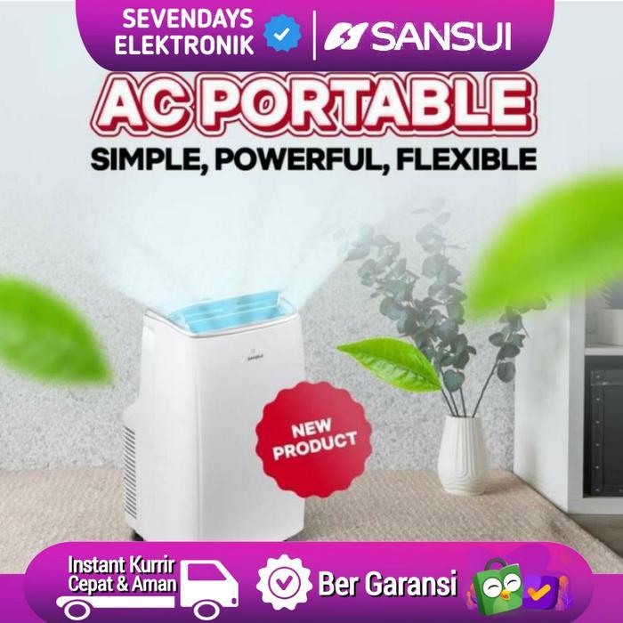 Ac Portable 1 Pk SANSUI X09P1 Deluxe R410 Low Watt Japan Quality